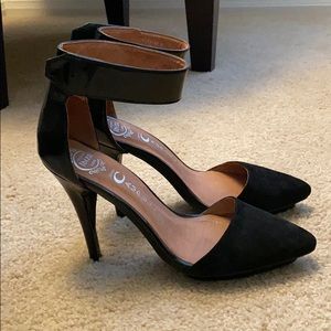 Jeffery Campbell Black Pointed Toe Pumps - Size 8